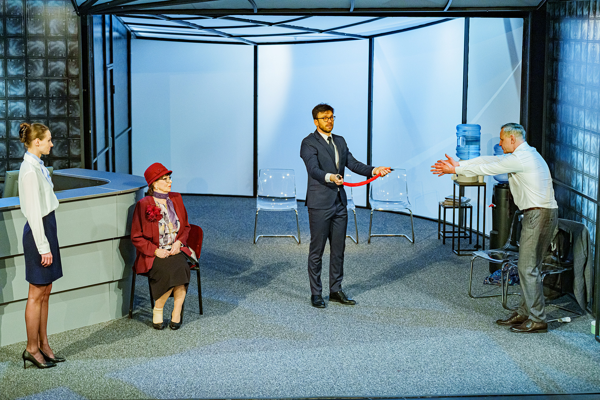 zdjęcie ze spektaklu „Kasta la vista”