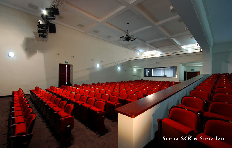 scena SCK w Sieradzu