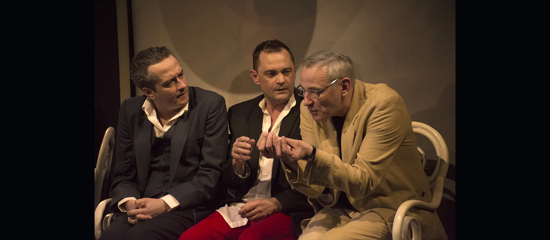 Zdjęcie z przedstawienia „Sztuka”