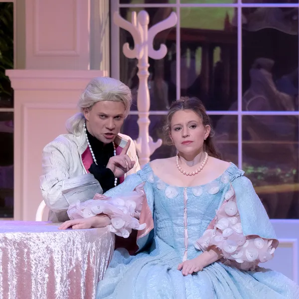 zdjęcie ze spektaklu „Świętoszek”