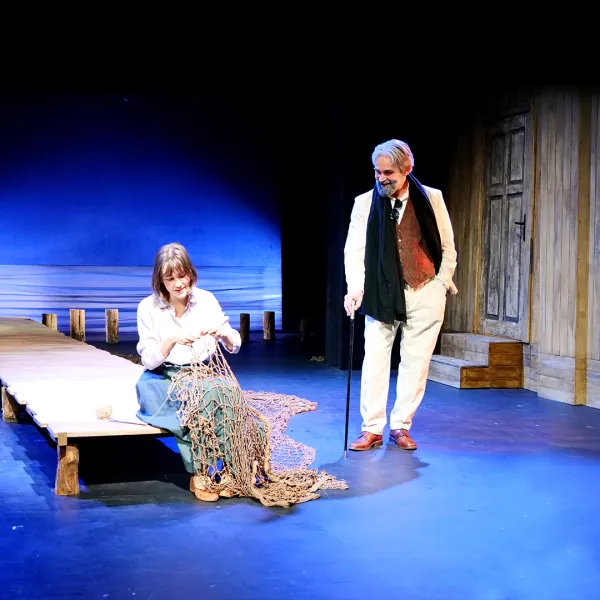 zdjęcie ze spektaklu „Zamiana”