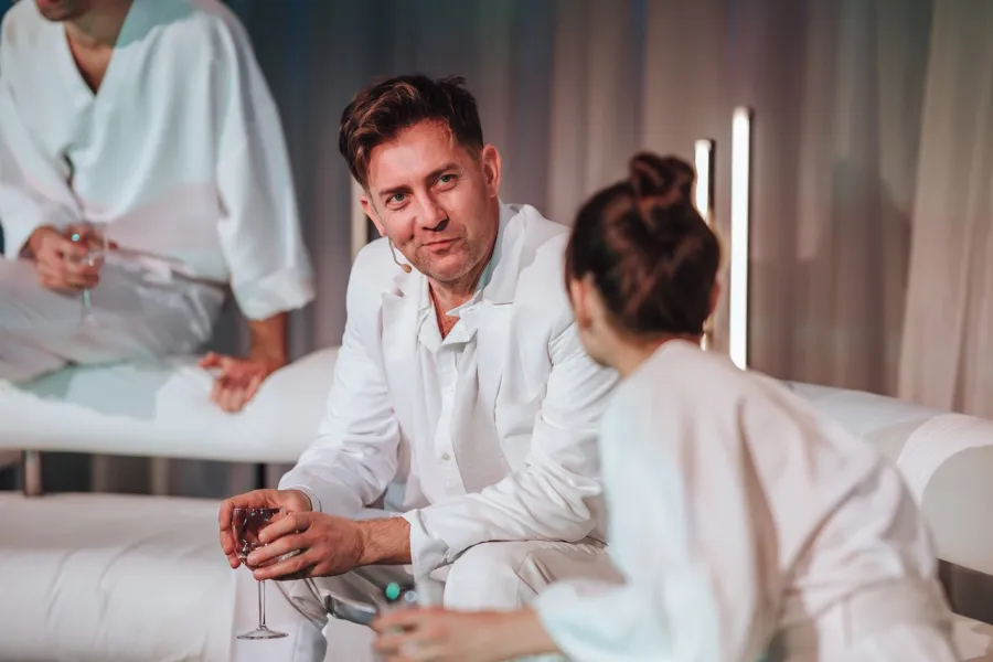 Marcin Korcz, Rafał Królikowski, Agnieszka Więdłocha, fot. Kamil Ozimek