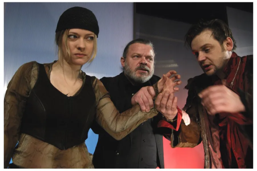 zdjęcie do spektaklu Poskromienie złośnicy, fot. Greg Noo-Wak