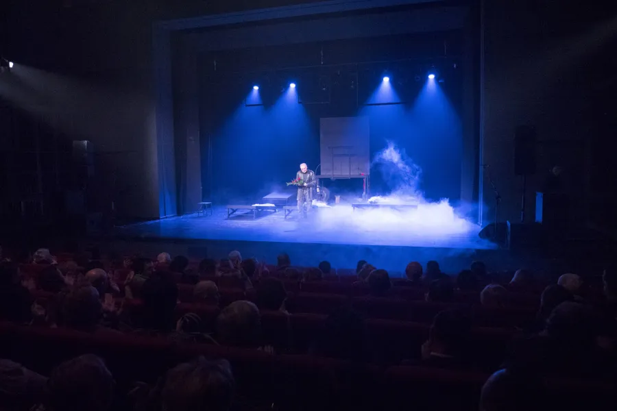 Aszkenazy, menel z Łodzi | MCK Bełchatów | fot. Marcin Nowak