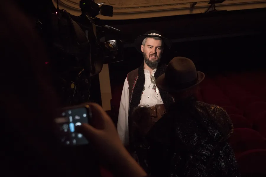 Gwałtu, co się dzieje!, próba medialna, fot. Marcin Nowak