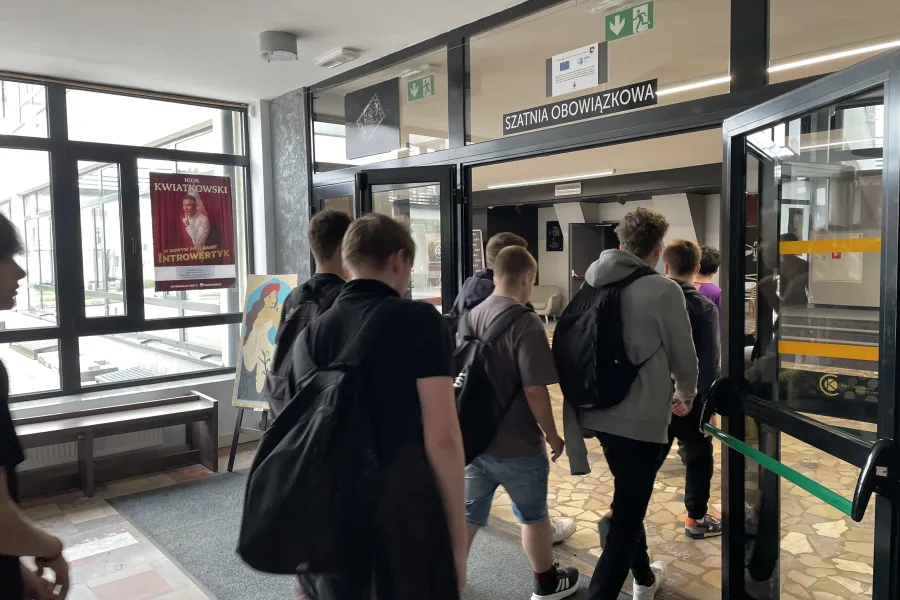 spektakl „Dwoje", Wojewódzkie Jaracza Wędrówki w Tomaszowie Mazowieckim