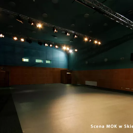 Scena MOK w Skierniewicach