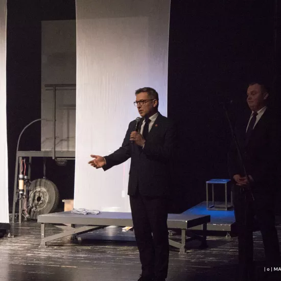 Aszkenazy, menel z Łodzi | MCK Bełchatów | fot. Marcin Nowak