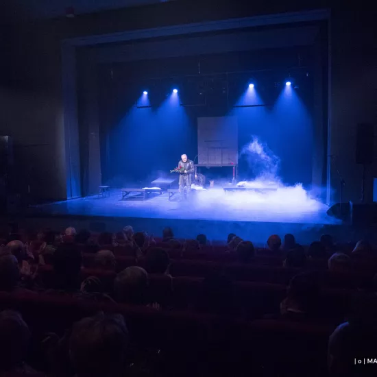 Aszkenazy, menel z Łodzi | MCK Bełchatów | fot. Marcin Nowak