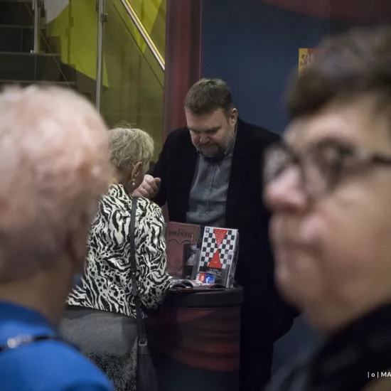 Aszkenazy, menel z Łodzi | MCK Bełchatów | fot. Marcin Nowak