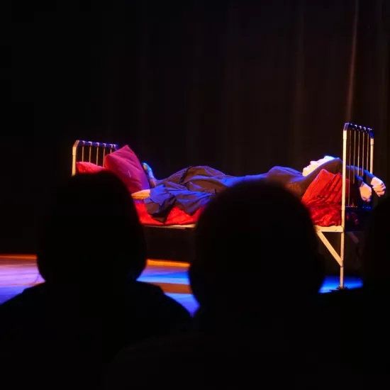 Gra w Strindberga, MCK Tomaszów Maz., fot. Alicja Miśkiewicz